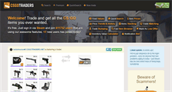 Desktop Screenshot of csgotraders.net